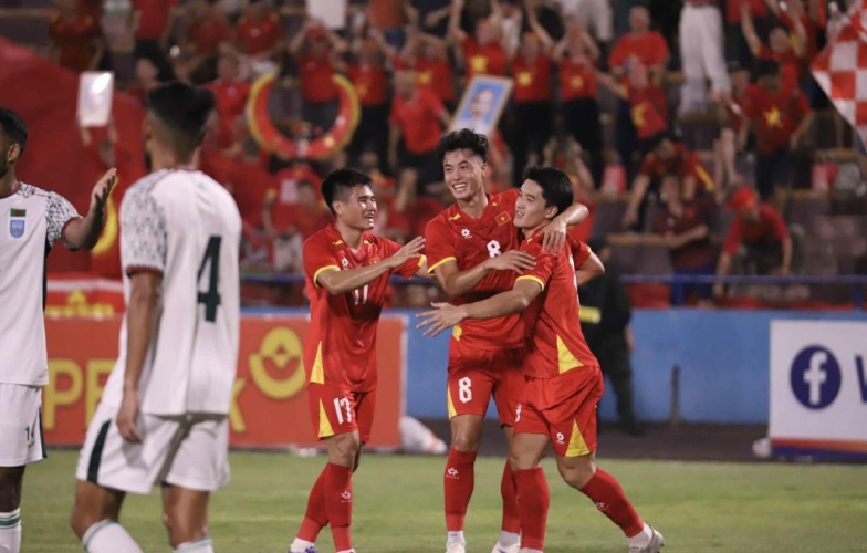 U23 Vietnam extends its remarkable streak at Viet Tri Stadium