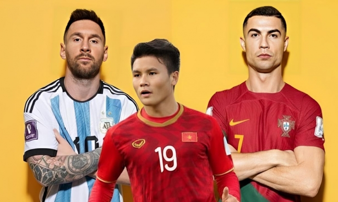 FIFA xếp Quang Hải 'chung mâm' với Messi và Ronaldo