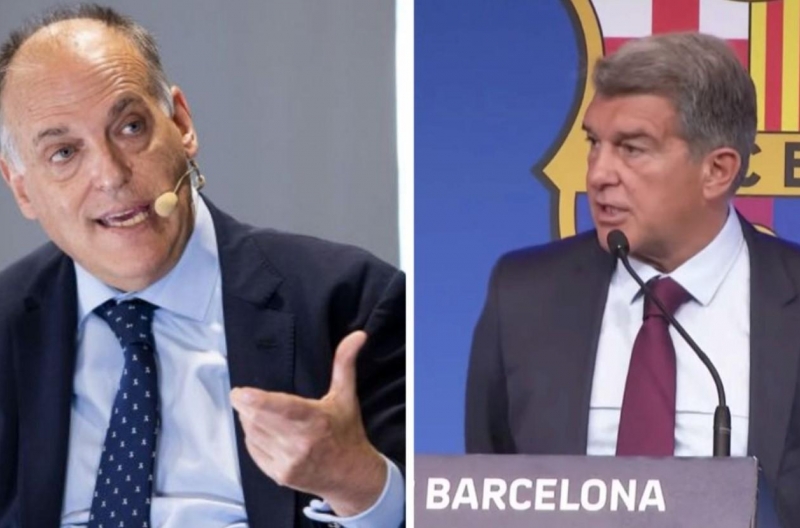 ‘Against’ Barcelona, the President of La Liga faces the possibility of immediate dismissal