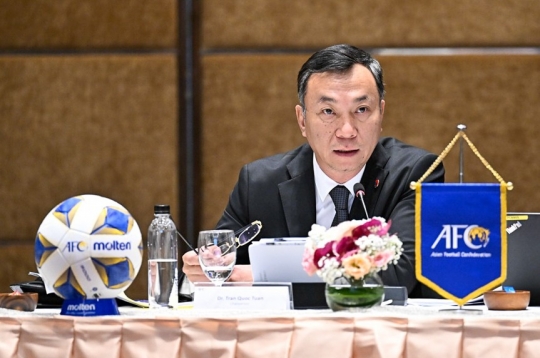 VFF President attends the 2026 Asian Cup Final