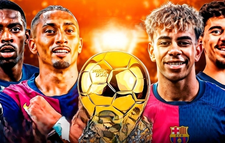 Top 5 Ballon d&#39;Or 2025 Scores: Yamal Trails Leader by 10 Points