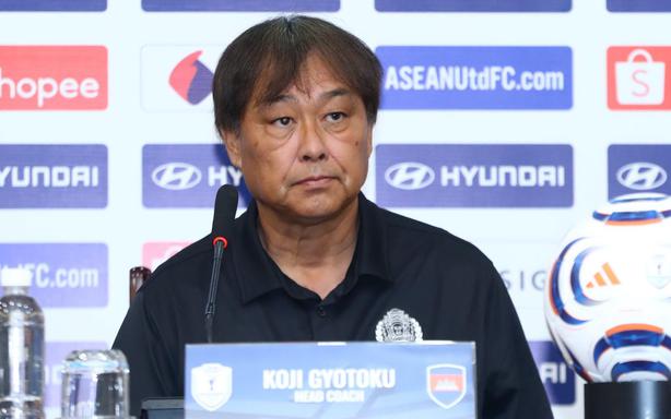 Coach Koji Gyotoku: 'Cambodia prioritizes defense against Vietnam'