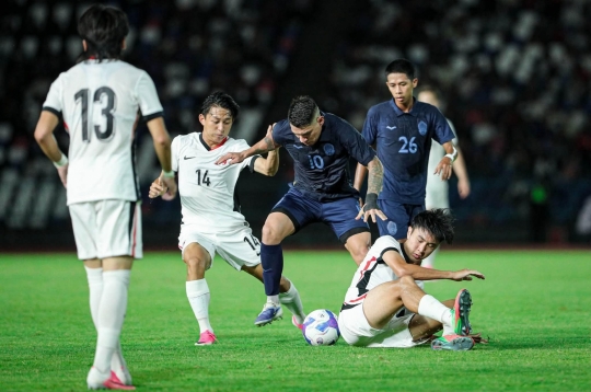 Cambodia causes a major shock, sending a strong signal ahead of the AFF Cup