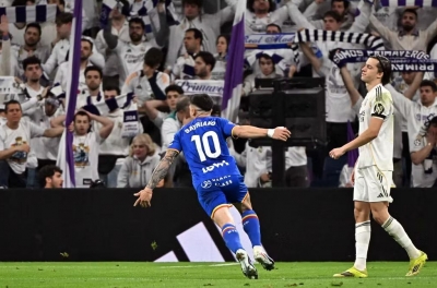 Stunned by Getafe, Real Madrid loses steam in the title race