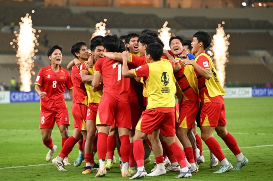 Indonesian media goes wild as U23 Vietnam distances itself from Southeast Asian teams