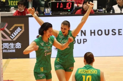 Live volleyball: Gunma Green Wings vs Kurobe AquaFairies at 11:05 today, 15/2