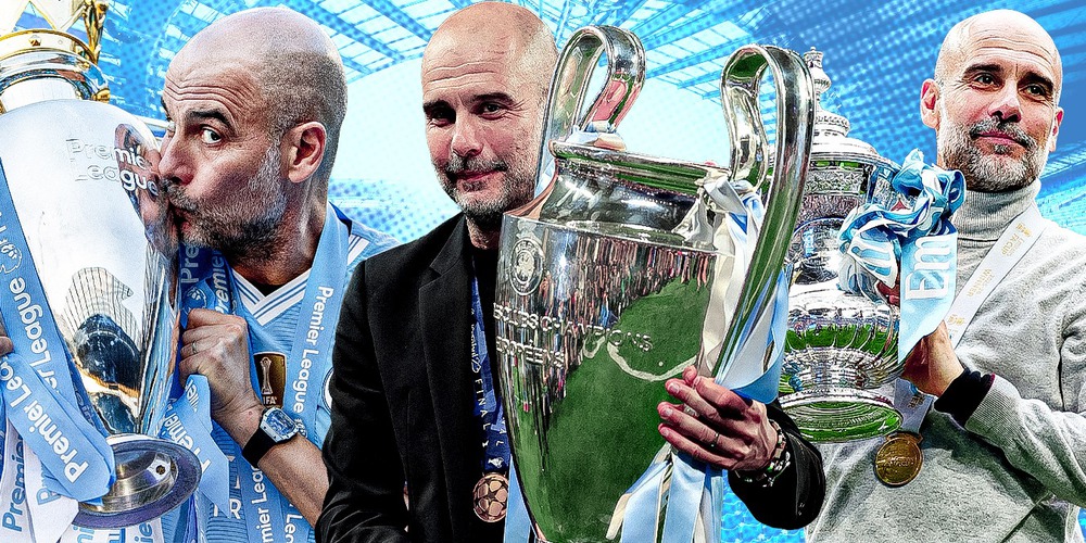 Như Sir Alex, Pep Guardiola xứng đáng được tạc tượng - Ảnh 1.
