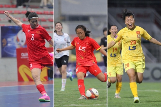 Three talented female footballers born in 2002 from Vietnam