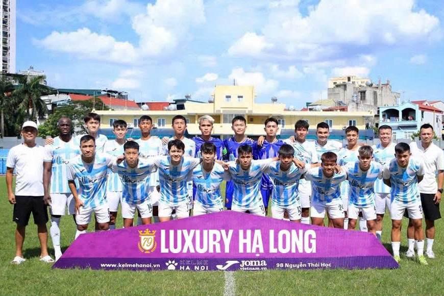 The team penalized by the Vietnam Football Federation with a 0-3 loss has just secured their first victory