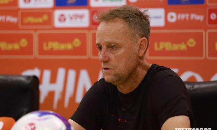 HLV Polking tiếc nuối khi CAHN không thể thắng CLB Trung Quốc