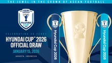 Surprise announcement on the AFF Cup 2026 draw timing, challenges await the Vietnam national team