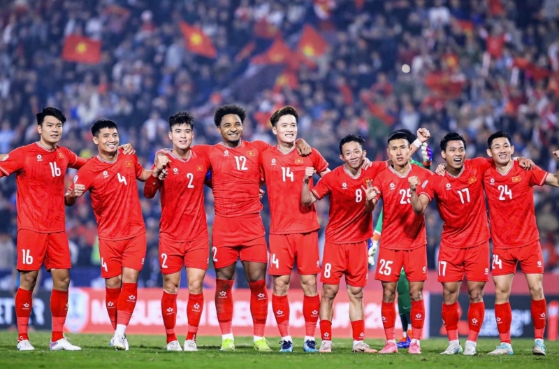 FIFA delivers great news to the Vietnam national team, surprising Southeast Asian football.