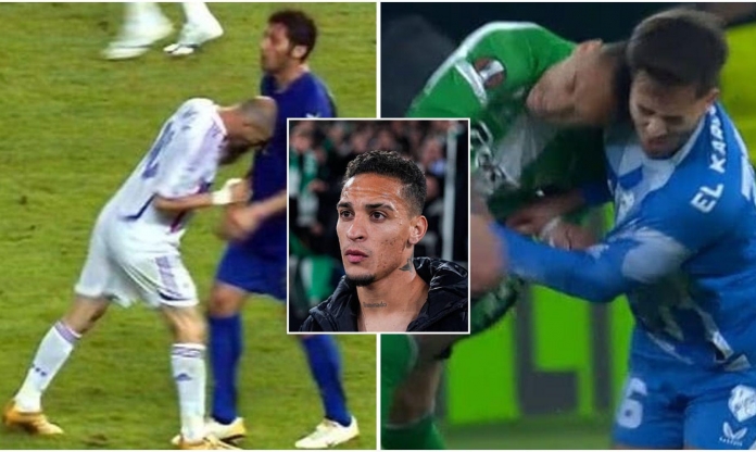 Antony tái hiện cú 'thiết đầu công' của Zidane