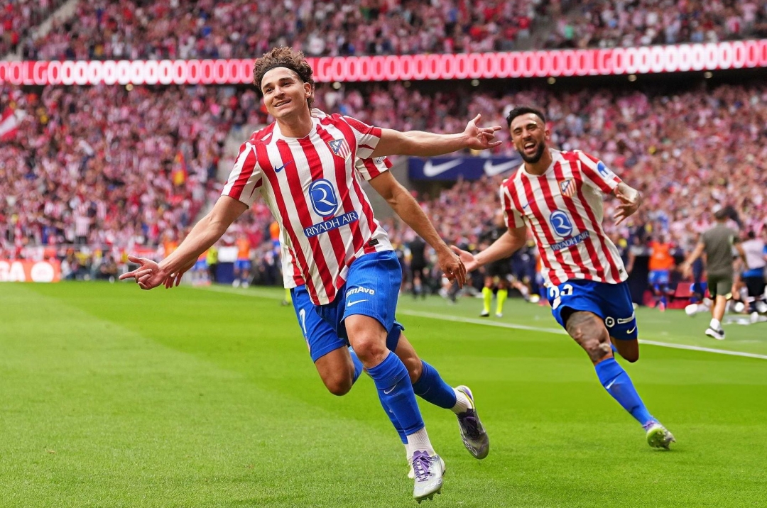 Julian Alvarez shines brilliantly as Atletico overwhelms Real Madrid