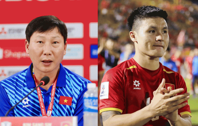 Coach Kim Sang Sik regrets Quang Hải&#39;s absence from the competition