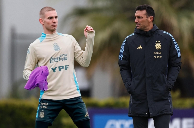 Argentina&#39;s coach Scaloni highly praises the Real Madrid star