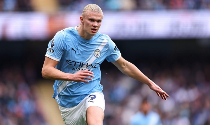 Haaland lập cú đúp, Man City thắng giòn giã Burnley