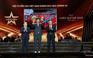 Vietnam's U22 team was honored at the 2026 Dedication Awards, in the category of Sports Achievement of the Year.