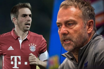 Flick is delighted! Barcelona's new Philipp Lahm has caught the attention of all Europe.