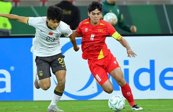 U23 Vietnam was eliminated in the semifinals by U23 China