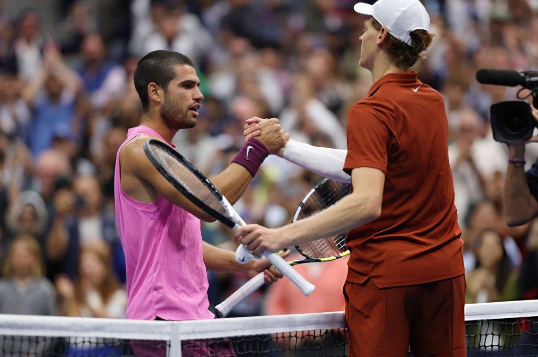 Tennis schedule for 25/9: Sinner and Alcaraz set to play