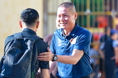 A dream debut: Coach Chu Dinh Nghiem immediately declared something special.