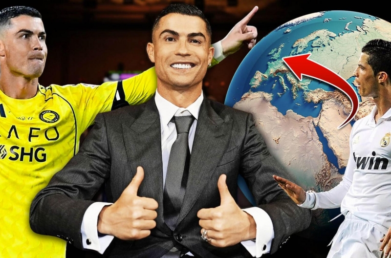 Achieving a hat-trick of awards, Ronaldo immediately hints at a return to Europe