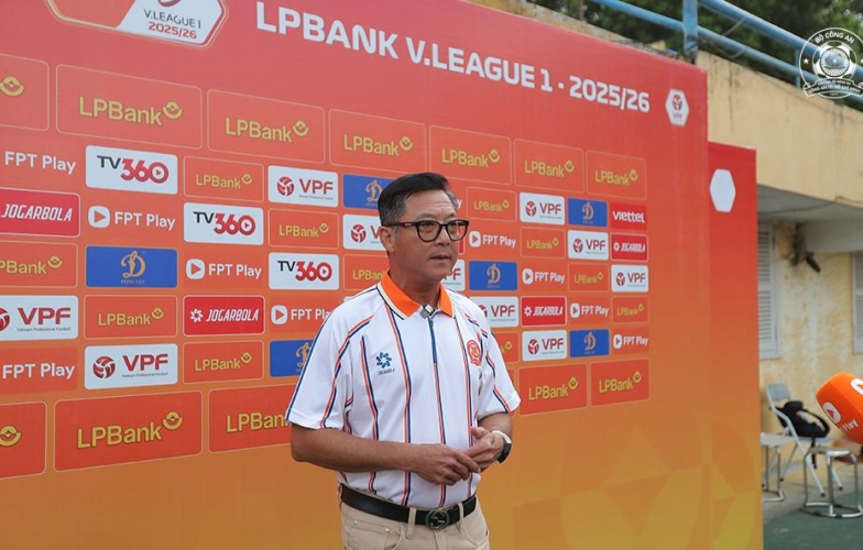 Struggling to beat HAGL, Coach Lê Huỳnh Đức is somewhat satisfied
