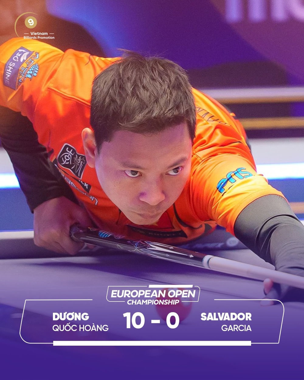 Dương Quốc Hoàng thắng cơ thủ Tây Ban Nha 10-0, đối phương bị 'ru ngủ' tới mức mắc sai lầm - Ảnh 1. Dương Quốc Hoàng thắng cơ thủ Tây Ban Nha 10-0, đối phương bị 'ru ngủ' tới mức mắc sai lầm - Ảnh 1.