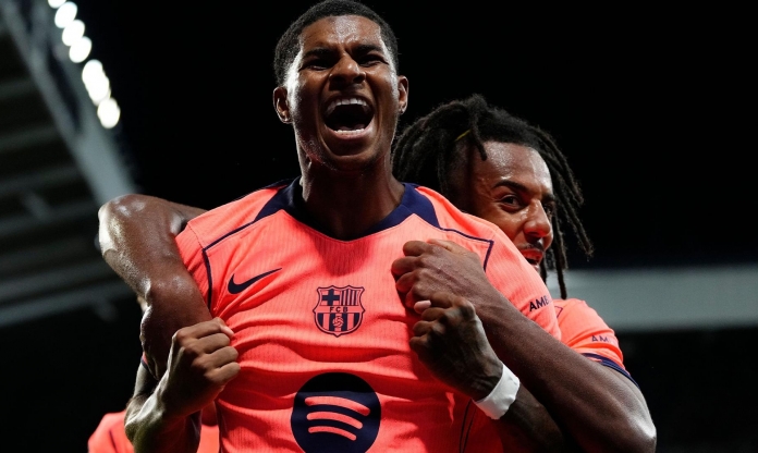 Khoác áo Barca, Marcus Rashford làm được điều chưa từng có tại MU
