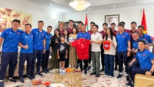 The Vietnam U23 team held a meet-and-greet at the Vietnamese Embassy in the UAE.