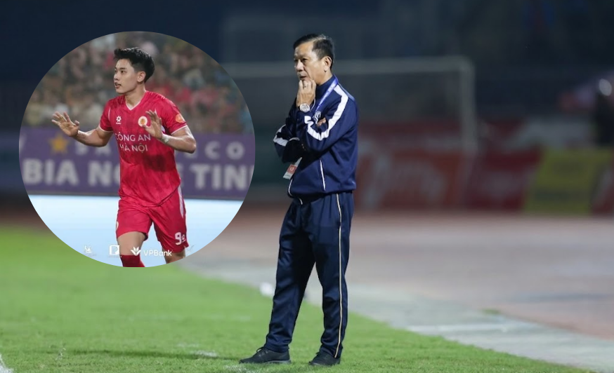 Chứng kiến màn trình diễn bùng nổ của Nguyễn Đình Bắc trong màu áo CLB Công An Hà Nội, HLV Văn Sỹ Sơn không giấu được sự hài lòng và gửi lời chúc mừng đến cậu học trò cũ.