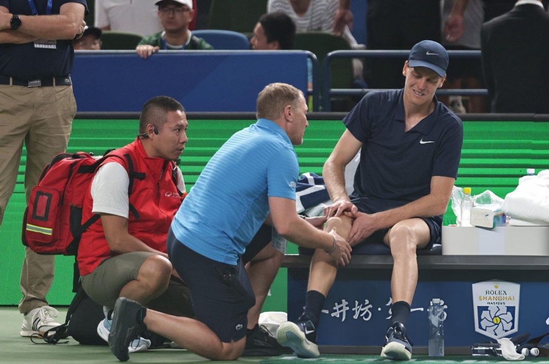 The health status of Sinner after withdrawing in Shanghai is clear.