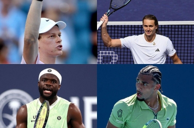 Identify the 'talents' participating in the Miami Open 2026 quarter-finals.