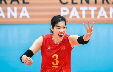 Surpassing Nguyễn Đình Bắc, outside hitter Thanh Thúy receives a prestigious award