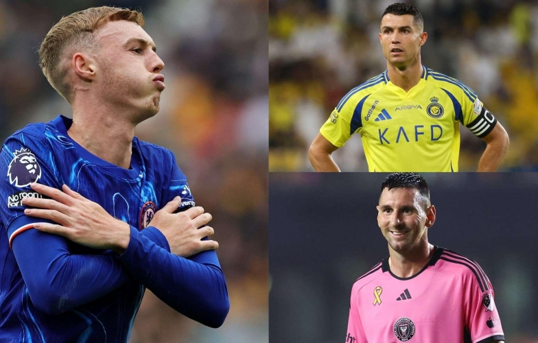 Without hesitation, Cole Palmer pointed out 3 players he considers better than Ronaldo.