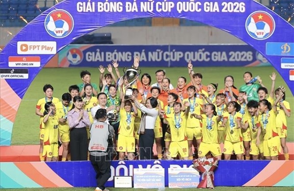 Ho Chi Minh City FC claimed the 2026 National Cup Women's Football Championship title.