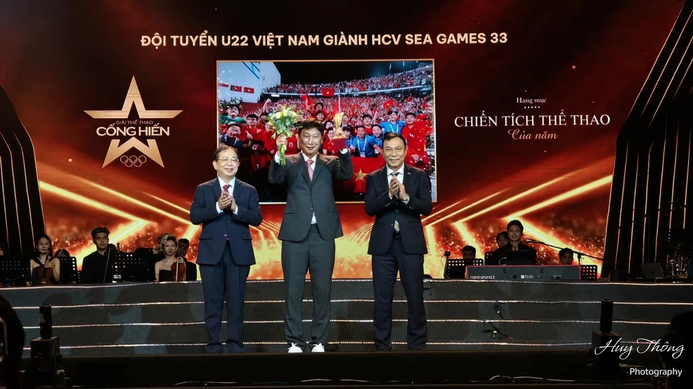 U22 Việt Nam được vinh danh ở giải cống hiến 2026, hạng mục chiến tích thể thao của năm - Ảnh 3. U22 Việt Nam được vinh danh ở giải cống hiến 2026, hạng mục chiến tích thể thao của năm - Ảnh 3.