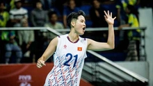 Vietnamese middle blocker, 20 years old, with a jump reach close to 3 meters, receives coach Tuấn Kiệt&#39;s decision after scoring 21 points at the world championship.