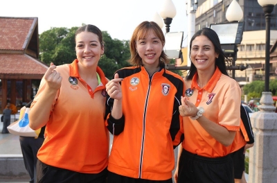 Vietnam's tallest female volleyball opposite hitter debuts with Thai club