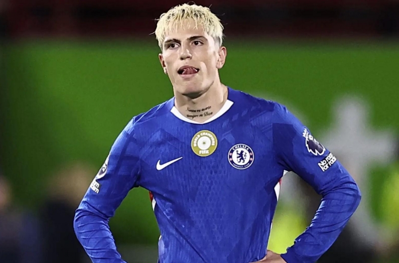 Garnacho stirs excitement among Chelsea fans