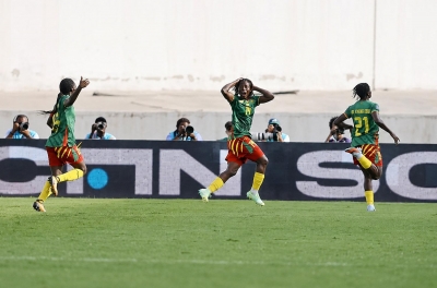 Nigeria was 'kicked out' of the African championship by Cameroon, losing their World Cup ticket.