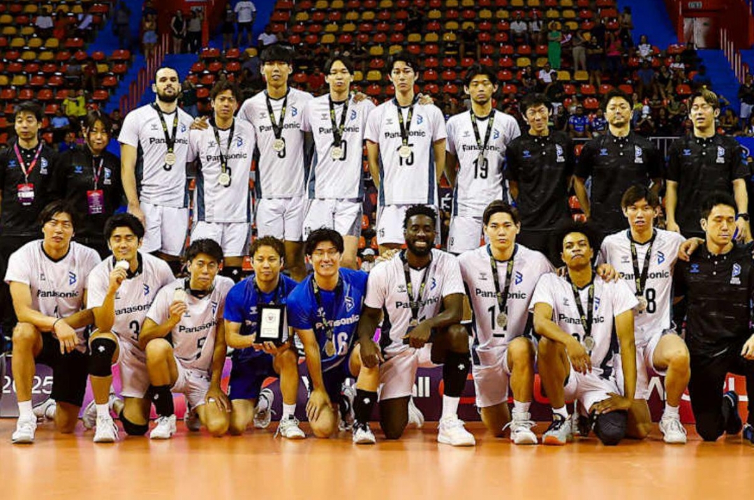 Achieving runner-up status in the world, the Japanese men's volleyball club made history
