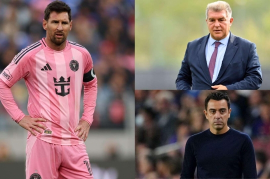 Xavi reveals the person who prevented Messi's return to Barcelona