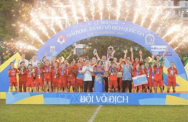2025 National Women&#39;s Football Championship: Ho Chi Minh City I successfully defends their title
