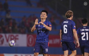 Kim Sang Sik's student scores a beautiful goal before joining the Vietnam national team, Hoang Duc's club suffers defeat.
