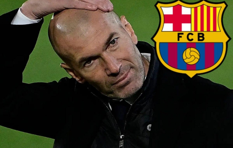 Excluding Real Madrid, Coach Zidane is &#39;captivated&#39; by a Barcelona star