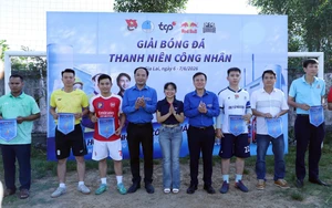 Opening of the 2026 Young Worker Men's Football Championship in Gia Lai Province