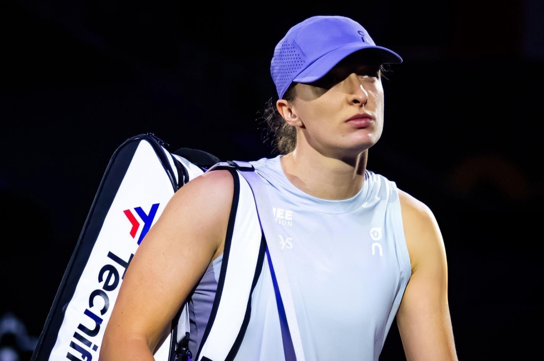 Swiatek was eliminated in the group stage of the 2025 WTA Finals.