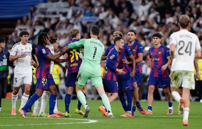 Real Madrid star punished after the big clash with Barca